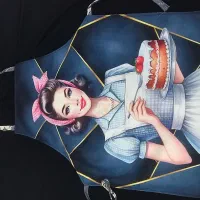 پیشبند سه لایه مخملی|سفره، حوله، دستمال آشپزخانه|مشهد, سرافرازان|دیوار