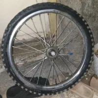 دو لاستیک دوچرخه ۲۰ رینگ لاستیک نو تیوپ تازه نوشده