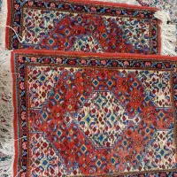 فرش دستبافت پادری .کناره وفرش گرد