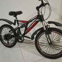 دوچرخه 20 دنده ای کمکدار کوهستانی در حد نو|دوچرخه، اسکیت، اسکوتر|فردیس, قریشی|دیوار