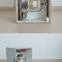 چرخ پشم ریسی برقی، آماده کار