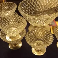 ظروف دکوری تزئینی قدیمی و آجیل خوری کریستال قدیمی|کلکسیون اشیاء عتیقه|تهران, منیریه|دیوار