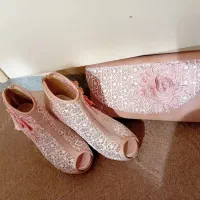 ست کیف و کفش مجلسی شیک|کیف، کفش، کمربند|تبریز, |دیوار