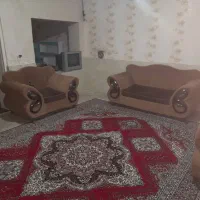 فروش توافقی تختخواب دونفره و مبل در حد نو،توافقی