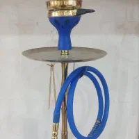 فروش قلیان کرنو برنجی پایه حکاکی شده|کلکسیون و سرگرمی|اسلامشهر, مظفریه|دیوار