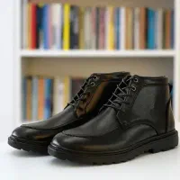 نیم بوت چرم سایز44