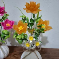 گلدان نقلی|گل مصنوعی|سمنان, |دیوار