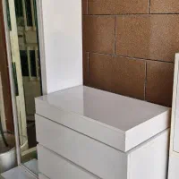 سرویس تخت خواب ام دی اف در حد نو|تخت و سرویس خواب|شوشتر, |دیوار