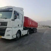 کشنده پیلسان ۴۸۰ ، با گاری کمپرس همدان ساز پارس