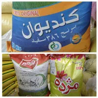 برنج پاکستانی آقامیر و مژده هندی و پاکستانی کندوان
