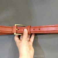 کمربند سه لایه چرم گاوی دست دوز|کیف، کفش، کمربند|اهواز, شهرک برق|دیوار