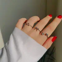 انگشتر های مینیمال رنگ ثابت|جواهرات|کرمانشاه, |دیوار