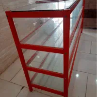 ویترین شیشه ای سه عدد