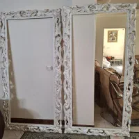 قاب آینه با چوب راش|تابلو، نقاشی، عکس|اصفهان, جلالیه|دیوار