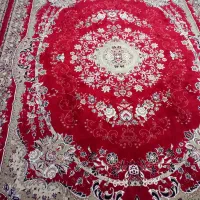 4 عدد قالی یه رنگ دونه ای 7600