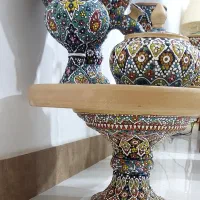 دکوری و تزئینی سفال لالجین|صنایع دستی و سایر لوازم تزئینی|خرمآباد (تنکابن), |دیوار