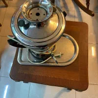 سماور برقی پلان با سینی استیل