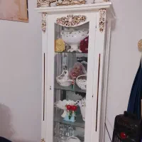 ویترین و میز تلفن سالم بدون خط با هم ۸ میلیون