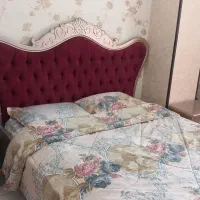 تخت دونفره با تشک، جک دار و باکس دار ،سالم