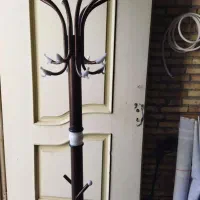 دو عدد چوب لباسی فلزی