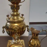 سماور زغالی برنجی