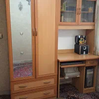 کمدلباس ومیزکامپیوتر بسیارتمیز تمام MDF