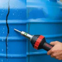 جوشکاری وتعمیر  تانکرهای پلاستیکی ومخازن آب