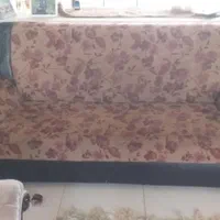 مبل ۷ نفر راحتی چرم و پارچه|مبلمان خانگی و میز عسلی|اصفهان, رزمندگان|دیوار