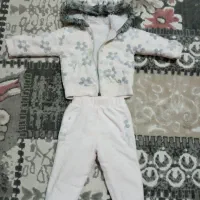 کاپشن شلوار دخترانه شش ماهه تا یک سال و نیم