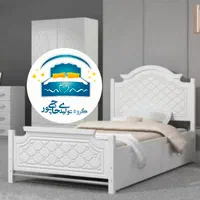تخت خواب یک نفره حاجی پور(تختخواب۱یکنفره)تشک چکاوک|تخت و سرویس خواب|مشهد, حسین‌آباد|دیوار