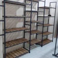قفسه و طبقه رگال بندی ((چوب وفلز))|فروشگاه و مغازه|فردیس, |دیوار