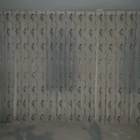 پرده پذیرایی و اتاق خواب