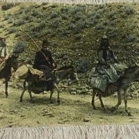 تابلو فرش دستباف کوچ عشایر
