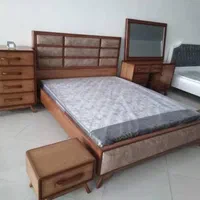 سرویس خواب وتخت خواب دونفره مدرن مدل نه قاب باهدیه|تخت و سرویس خواب|مشهد, عباس‌آباد|دیوار