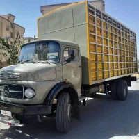 کامیون بنز 1517 مسقف مشبک فلزی مرغی|خودرو سنگین|تهران, خاوران|دیوار