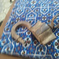 لمپا قدیمی جنس خوب وقفل عطیقه|کلکسیون اشیاء عتیقه|گرگان, |دیوار