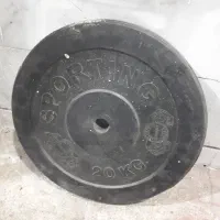 صفحه هالتر۲۰کیلویی