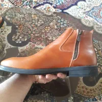نیمبوت تمام چرم طبیعی گاوی زیره ترمو سایز۴۲|کیف، کفش، کمربند|اردبیل, |دیوار