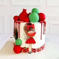 آموزش صفر تا صد کیک خامه ای ماه بانو