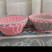 سبد دست باف با کیفت وخوشکل باهر رنگی که بخواهید|صنایع دستی و سایر لوازم تزئینی|بندر ماهشهر, |دیوار