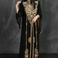 عبای خلیجی سنگدوزی شده سایز ۴۲تا۴۶