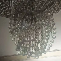 لوستر کریستال در حد نو درباری