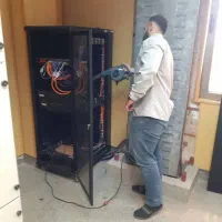 نصب دوربین مداربسته و اجرای شبکه