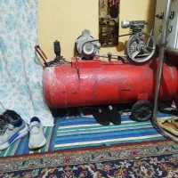 پمپ باد 150لیتر دینام بزرگ