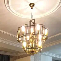 دو عدد لوستر لهستانی