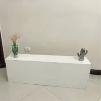 شلف سفید زیر تلویزیون MDF