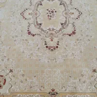 دو تخته فرش6متری کرم رنگ|فرش|ایلام, |دیوار