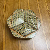 شکلات خوری چوبی خاتم کاری سه درب