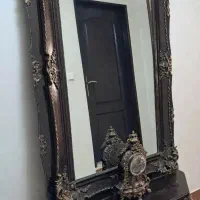 آیینه شمعدان و ساعت در حد استفاده نشده