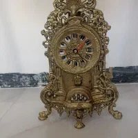 ایینه کنسول ساعت برنز